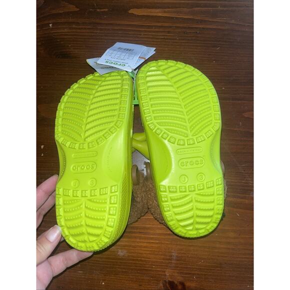 Crocs Classic DreamWorks Shrek Green Slip On Clog Shoes 209378 Child 3 TX - Picture 3 of 3